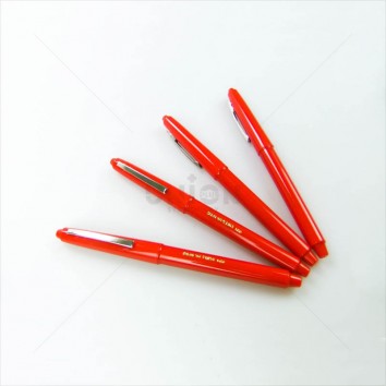 NIJI ปากกาตัดเส้น NSP-100 <1/12> สีแดง